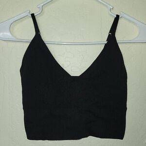 Black Women's Crop Top